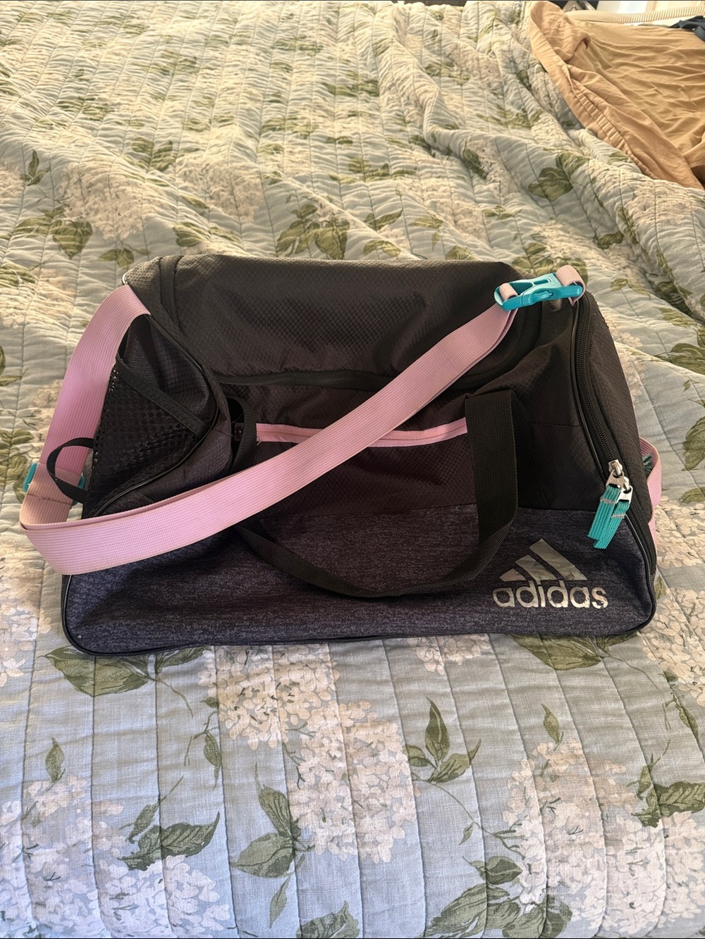 Adidas duffle bag, EUC.